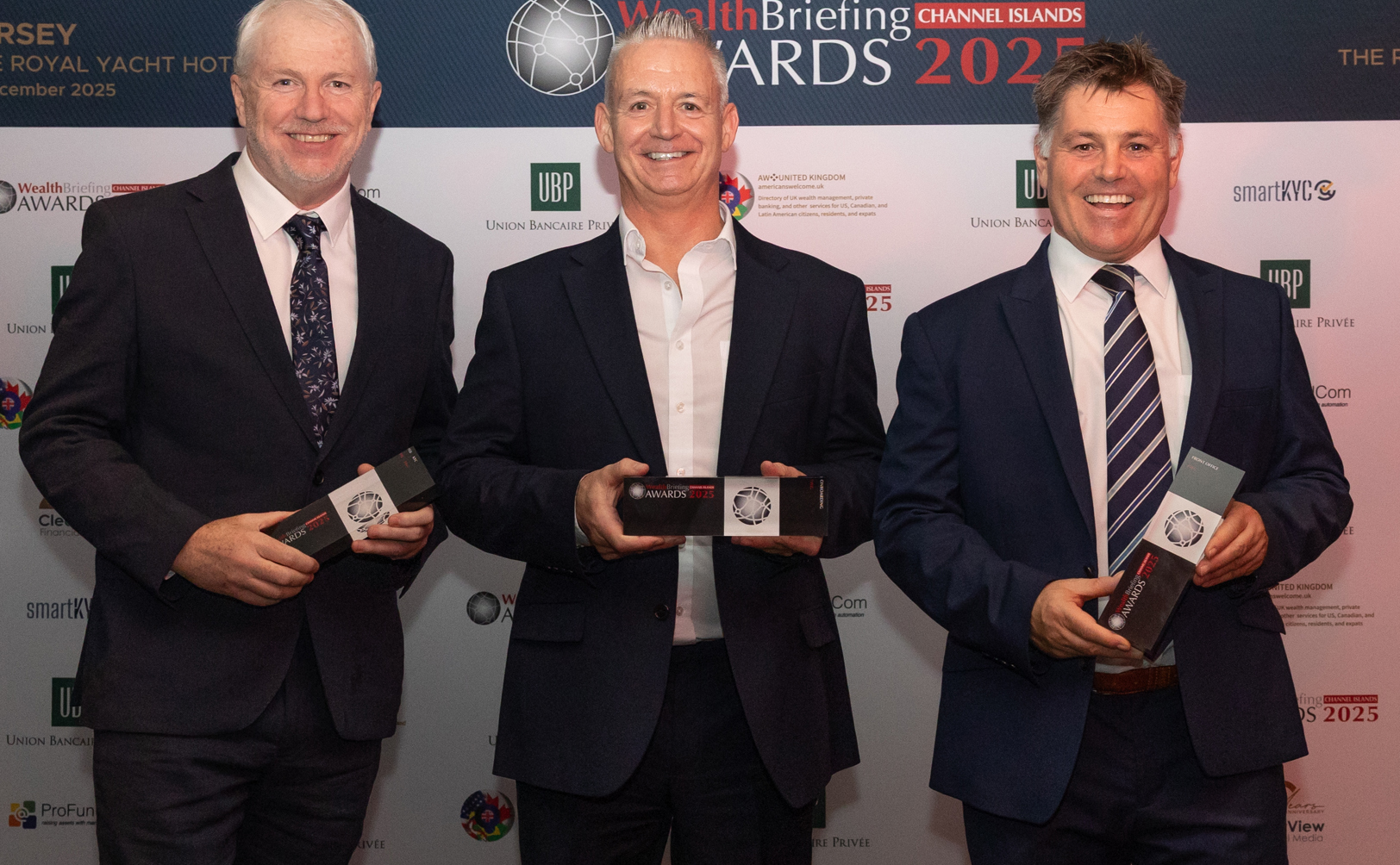 EWG Named Triple Winner at 2025 WealthBriefing Channel Islands Awards